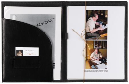 Lot #8310 Apollo 14 Flown Lunar Bible - Rare, Regally Presented Complete Microform of the King James Bible Carried to the Moon's Surface - Image 21