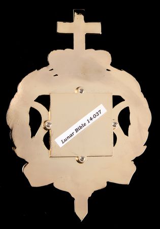 Lot #8310 Apollo 14 Flown Lunar Bible - Rare, Regally Presented Complete Microform of the King James Bible Carried to the Moon's Surface - Image 4