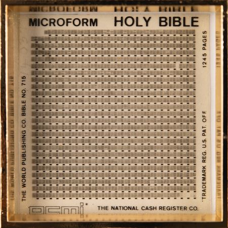 Lot #8310 Apollo 14 Flown Lunar Bible - Rare, Regally Presented Complete Microform of the King James Bible Carried to the Moon's Surface - Image 5