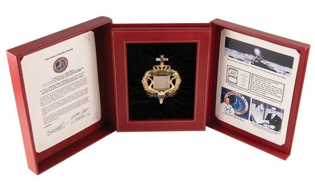 Lot #8310 Apollo 14 Flown Lunar Bible - Rare, Regally Presented Complete Microform of the King James Bible Carried to the Moon's Surface - Image 6