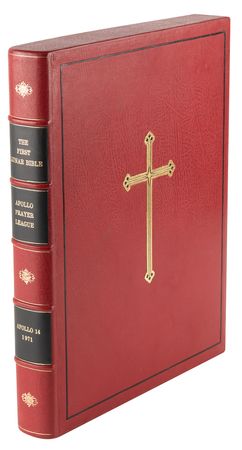 Lot #8310 Apollo 14 Flown Lunar Bible - Rare, Regally Presented Complete Microform of the King James Bible Carried to the Moon's Surface - Image 7