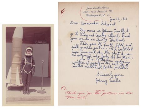 Lot #8033 Alan Shepard's Mercury-Redstone 3 Correspondence and Photograph Scrapbook - Image 10