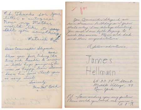 Lot #8033 Alan Shepard's Mercury-Redstone 3 Correspondence and Photograph Scrapbook - Image 12