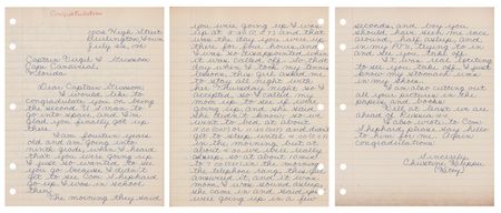 Lot #8033 Alan Shepard's Mercury-Redstone 3 Correspondence and Photograph Scrapbook - Image 13