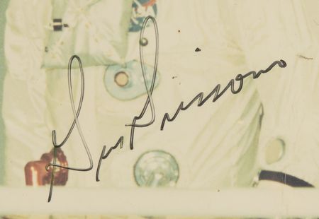 Lot #8121 Apollo 1 Signed Oversized Photograph - From the Estate of a North American Aviation Employee - Image 3