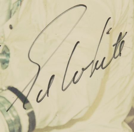 Lot #8121 Apollo 1 Signed Oversized Photograph - From the Estate of a North American Aviation Employee - Image 5