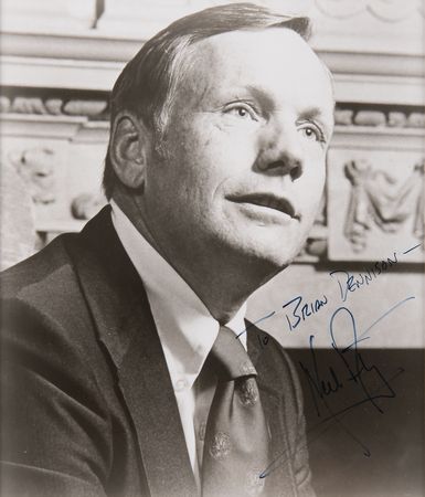 Lot #8236 Neil Armstrong Signed Photograph - Image 2