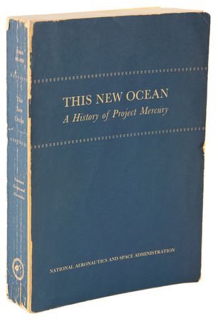 Lot #8041 Mercury Astronauts: Scott Carpenter, Wally Schirra, and Gordon Cooper Signed Book - This New Ocean: A History of Project Mercury - Image 3
