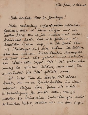 Lot #8505 Wernher von Braun Autograph Letter