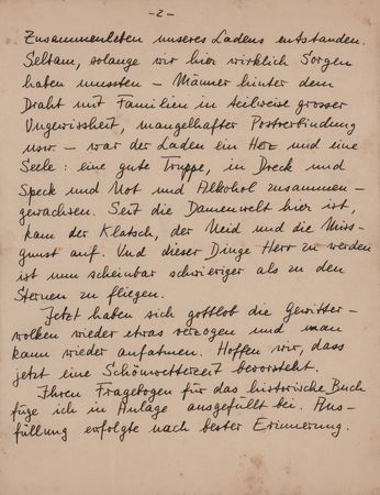 Lot #8505 Wernher von Braun Autograph Letter Signed on Jealousy Amongst His Rocket Team at Fort Bliss: 