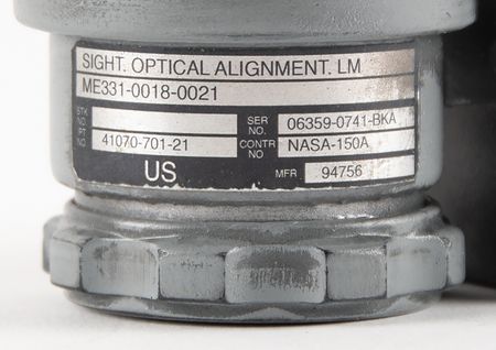 Lot #8615 Apollo Lunar Module Crewman Optical Alignment Sight (COAS) Replica - Image 4