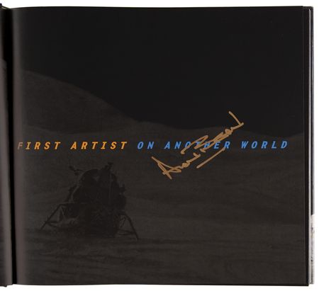 Lot #8261 Alan Bean Signed Book - Painting Apollo - Image 4