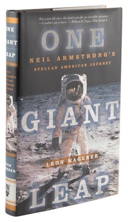 Lot #8241 Leon Wagener Signed Book - One Giant Leap - Image 3
