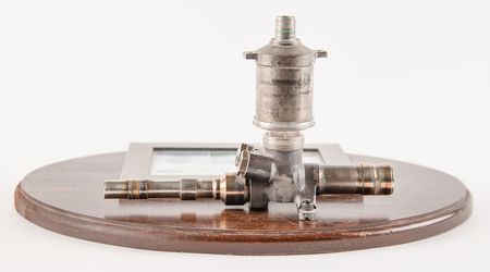 Lot #8583 Space Shuttle Main Engine Oxygen Flow Control Valve Presentation to SSME Program Manager - Image 3