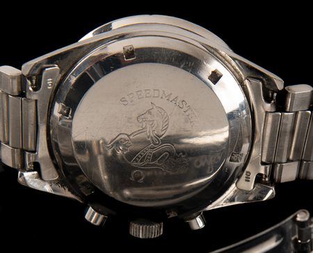 Lot #8032 Wally Schirra’s Omega Speedmaster ‘Ed White’ Professional Moonwatch (105.003-64) with Rare ‘True Blue’ Bezel - Presented to a Project Gemini Medical Director - Image 3