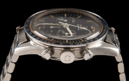 Lot #8032 Wally Schirra’s Omega Speedmaster ‘Ed White’ Professional Moonwatch (105.003-64) with Rare ‘True Blue’ Bezel - Presented to a Project Gemini Medical Director - Image 4
