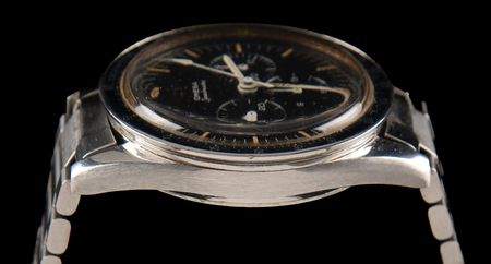 Lot #8032 Wally Schirra’s Omega Speedmaster ‘Ed White’ Professional Moonwatch (105.003-64) with Rare ‘True Blue’ Bezel - Presented to a Project Gemini Medical Director - Image 5