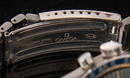 Lot #8032 Wally Schirra’s Omega Speedmaster ‘Ed White’ Professional Moonwatch (105.003-64) with Rare ‘True Blue’ Bezel - Presented to a Project Gemini Medical Director - Image 7