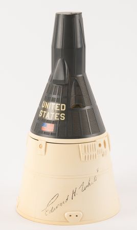 Lot #8127 Edward H. White II Signed Gemini Capsule Model - From the Collection of a Project Gemini Medical Director - Image 2