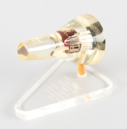 Lot #8071 Gemini 11 Flown Heat Shield Display - From the Collection of a Project Gemini Medical Director - Image 2