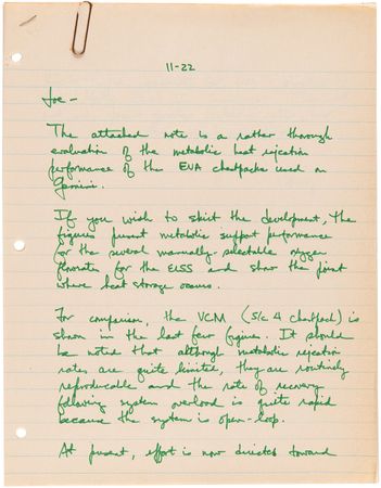 Lot #8114 Project Gemini Heart and Respiratory Medical Data Archive - From the Collection of an Electrophysiologist at McDonnell Aircraft - Image 14
