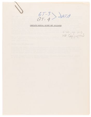 Lot #8114 Project Gemini Heart and Respiratory Medical Data Archive - From the Collection of an Electrophysiologist at McDonnell Aircraft - Image 2