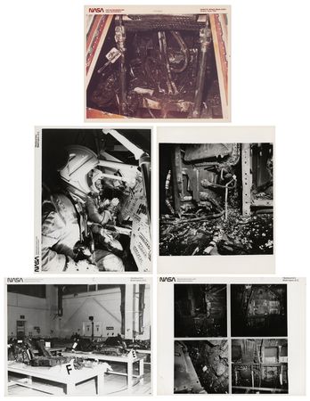 Lot #8090 Gemini (4) Original 'Type 1' Red-Numbered NASA Photographs - Image 6