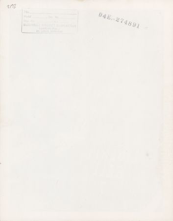 Lot #8027 Gus Grissom Signed 'Liberty Bell 7' Photograph - Image 2