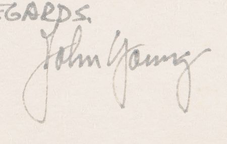 Lot #8386 John Young Signed Oversized Photograph - Image 2