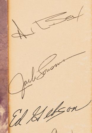 Lot #8521 Skylab Astronauts Multi-Signed Oversized Photograph - All Three Manned Skylab Missions - Image 3