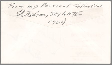 Lot #8252 Apollo 12 Signed 'Splashdown' Cover - From the Collection of Skylab Astronaut Ed Gibson - Image 2