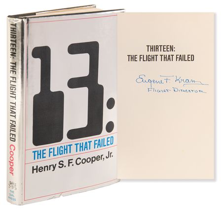 Lot #8500 Apollo 13: Mission Control (25+) Multi-Signed Book - From the Personal Collection of Gene Kranz - Image 1