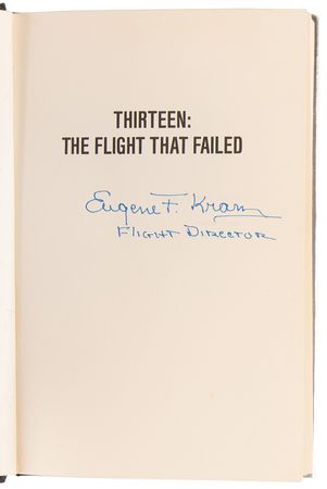 Lot #8500 Apollo 13: Mission Control (25+) Multi-Signed Book - From the Personal Collection of Gene Kranz - Image 3
