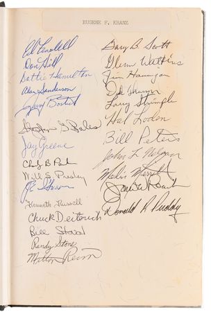 Lot #8500 Apollo 13: Mission Control (25+) Multi-Signed Book - From the Personal Collection of Gene Kranz - Image 4
