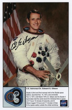 Lot #8524 Ed Gibson’s Skylab 4 Training-Used Cue Card - Image 3