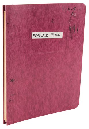 Lot #8506 Gene Kranz's Apollo 14 Operations Handbook ( Extra Vehicular Mobility Unit) - Image 1