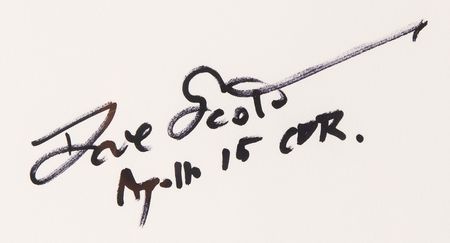 Lot #8360 Dave Scott Signed Print of 'Montes Apenninus' (22˝ x 17˝) - Image 2