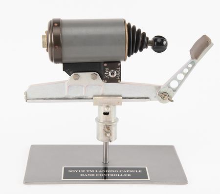 Lot #8586 Soyuz TM Descent Module Hand Controller - Image 1