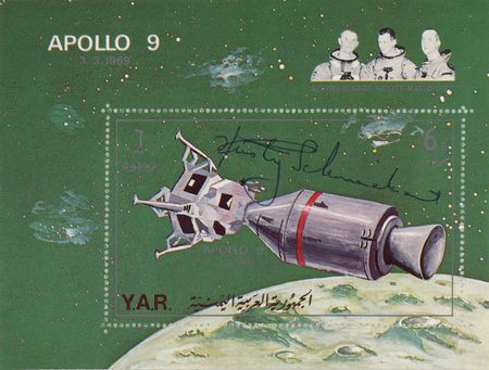 Lot #8426 Astronauts Signed 'Sieger' Stamp Collection (20) with Neil Armstrong - Image 17