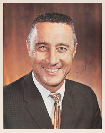 Lot #8122 Apollo 1 (3) Signed Photographs - Grissom,White, and Chaffee - Image 2