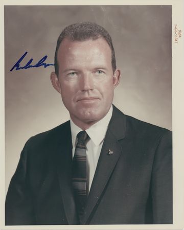 Lot #8088 Gordon Cooper Signed Photograph - Image 1