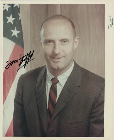 Lot #8118 Tom Stafford Signed Photograph - Image 1