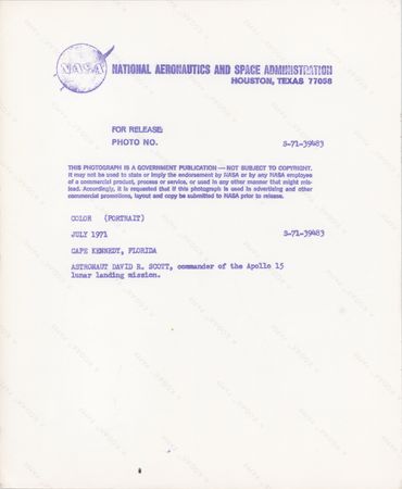 Lot #8361 Dave Scott Signed Photograph - Image 2