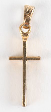 Lot #8245 Apollo 12 Attested Flown Gold Cross Pendant - From the Personal Collection of Alan Bean - Image 2