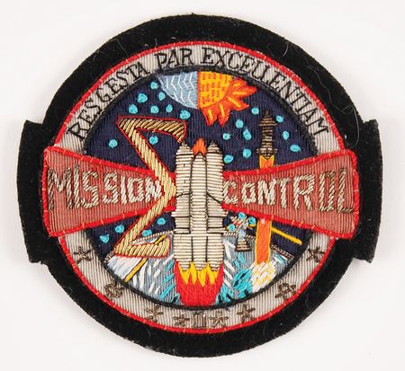 Lot #8507 Gene Kranz's 'Mission Control' Wire Patch - Image 1