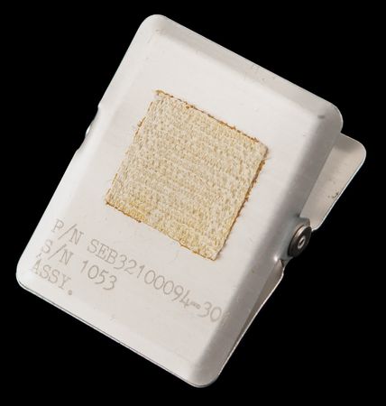 Lot #8176 Buzz Aldrin's Flight Data File Clip Flown on Apollo 11 - 