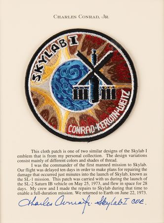 Lot #8518 Charles Conrad's Skylab 2 Flown Patch - Image 2