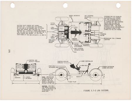 Lot #8451 Apollo 15, 16, and 17 'EVA and Lunar Surface' Manuals and Documents - Image 19