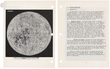 Lot #8451 Apollo 15, 16, and 17 'EVA and Lunar Surface' Manuals and Documents - Image 3