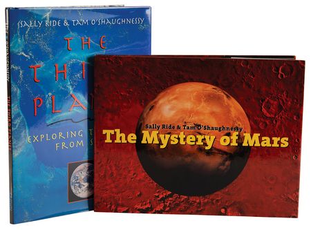 Lot #8545 Sally Ride (2) Signed Books - Image 1